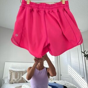 lululemon athletica Women's Bright Pink Athletic Shorts